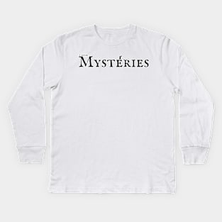 I write Mysteries Kids Long Sleeve T-Shirt
